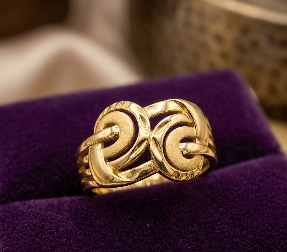 1-Gram Gold-Polished Artificial Ring - image 4